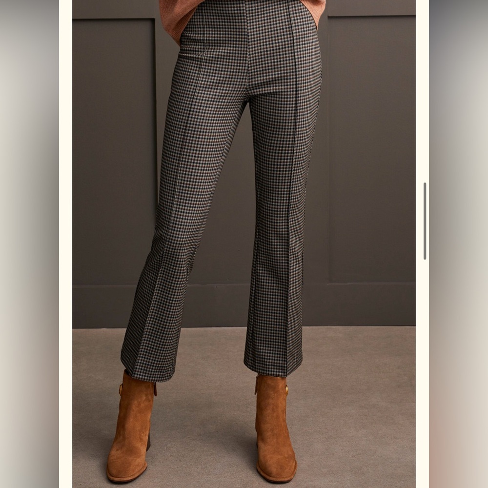 Tribal Signature Plaid Pull-On Pants – Aloe - XL